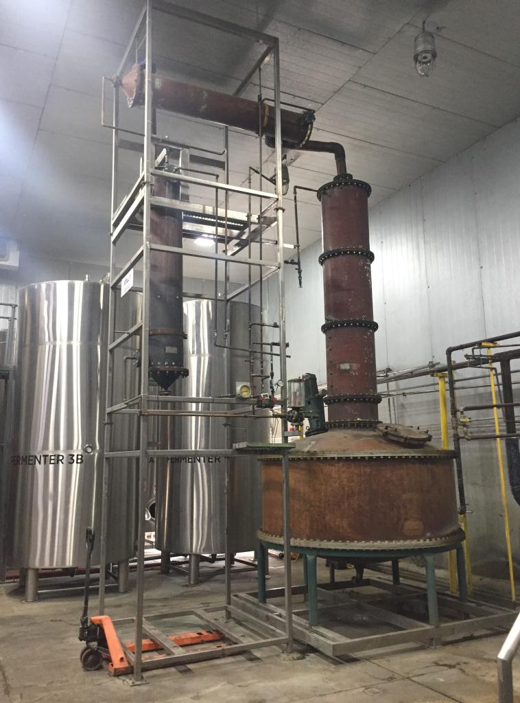 1175 gallon Liberty Coppersmith pot still, 25 psi, copper