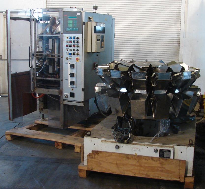 Form Fill and Seal Bosch vertical form fill seal model SVB-2500 J, 120 per min