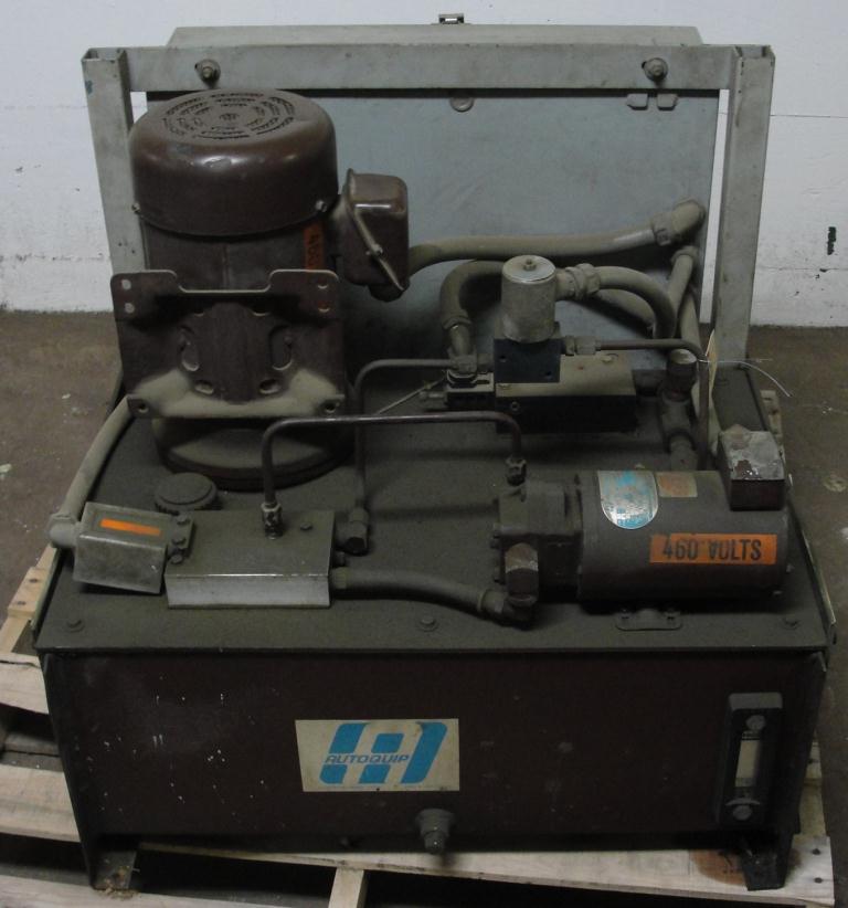 Pump 5 hp Autoquip hydraulic power unit, 23 gallon reservoir tank