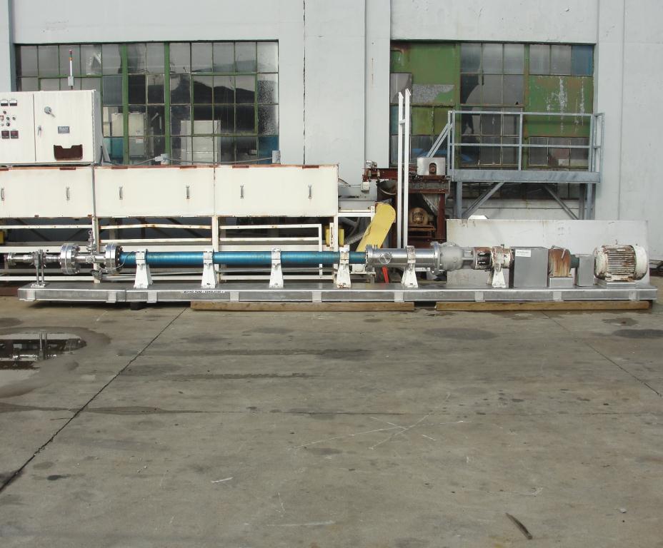 Homogenizer 40 hp Sonic Corp/Moyno inline homogenizer model XS-1500, 8 inlet, Stainless Steel