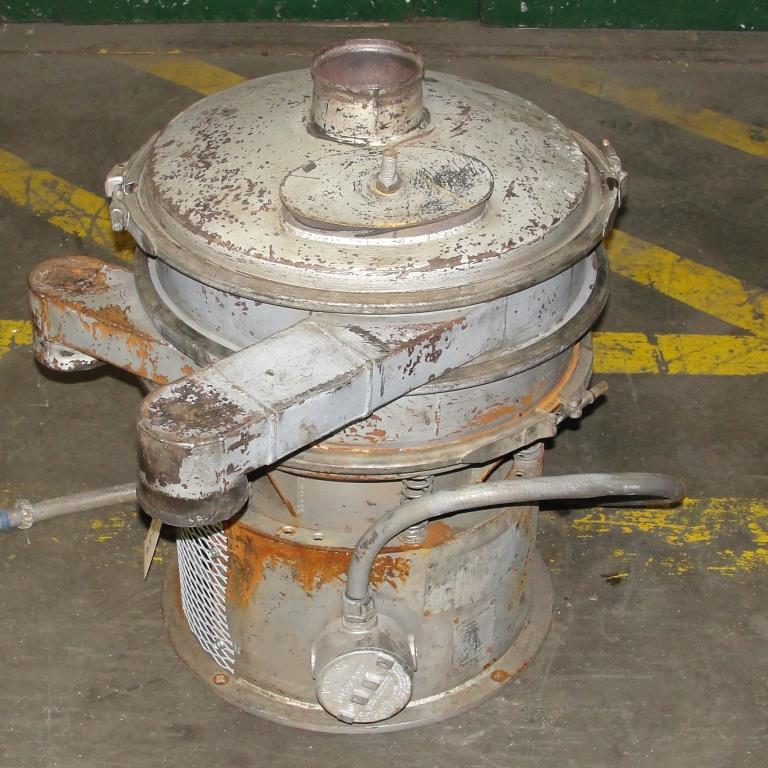 Vibratory Screener and Sifter 18 Sweco circular shaker screener, 1 deck, CS