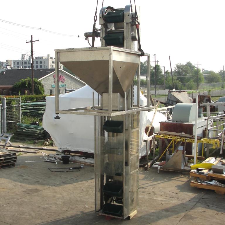 Conveyor New England Machinery bucket elevator Stainless Steel, 18 x 10