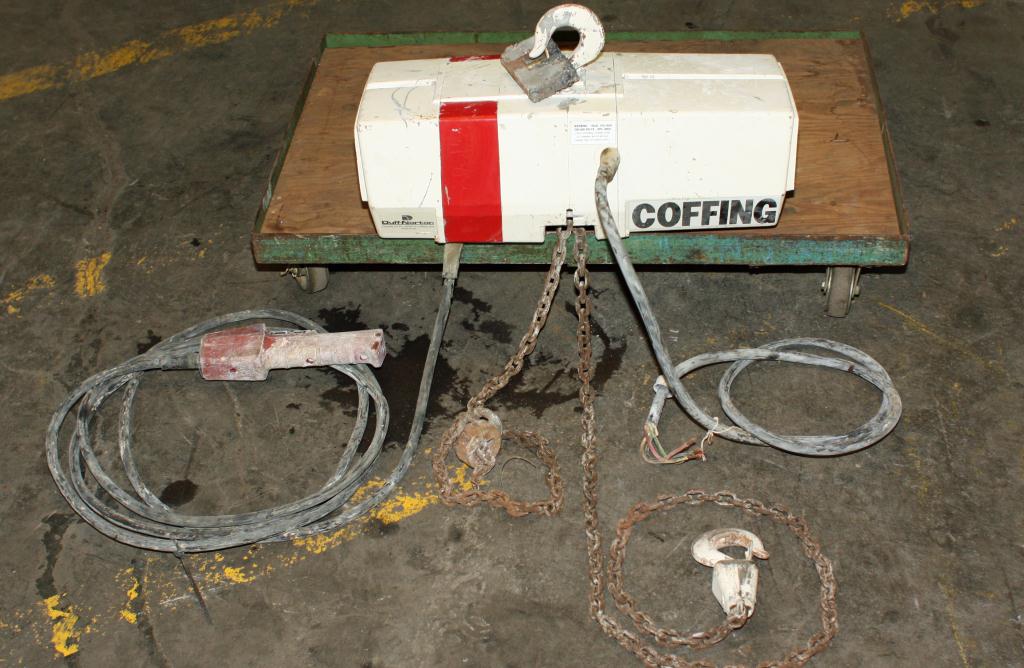 Material Handling Equipment chain hoist, 1,000 lbs. Duff Norton model EC-1016.3