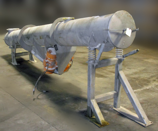 Conveyor VAV Scan Vibro vibratory conveyor Stainless Steel, 16 dia x 148l