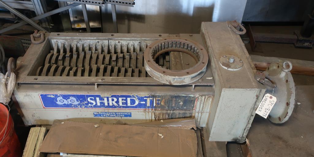 Granulator Shred Tech model ST-25EL dual shaft shredder