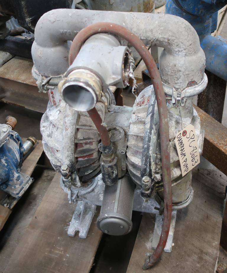 Pump 2 diaphragm pump, Aluminum