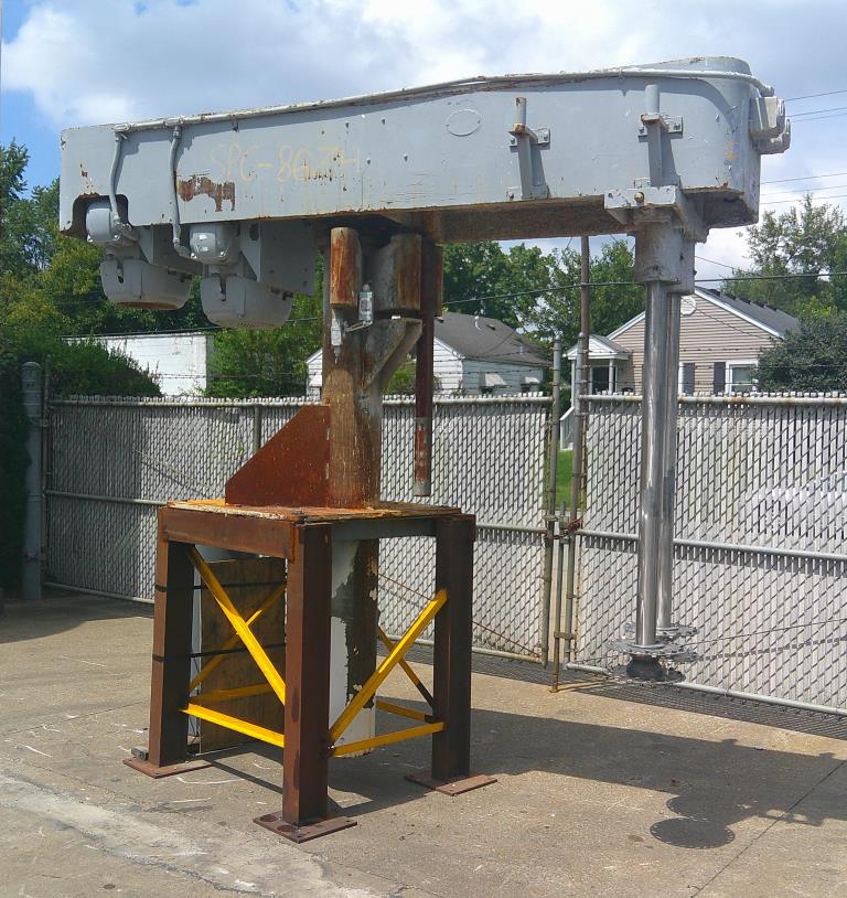 Mixer and Blender 50 hp Cowles disperser, air over oil lift