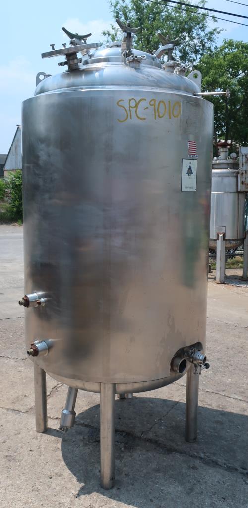 Reactor 250 gallon capacity Precision Stainless, Inc bioreactor 45 PSIG @ 350 degrees F psi internal, 75 PSIG @ 350 degrees F psi jacket, 316 SS