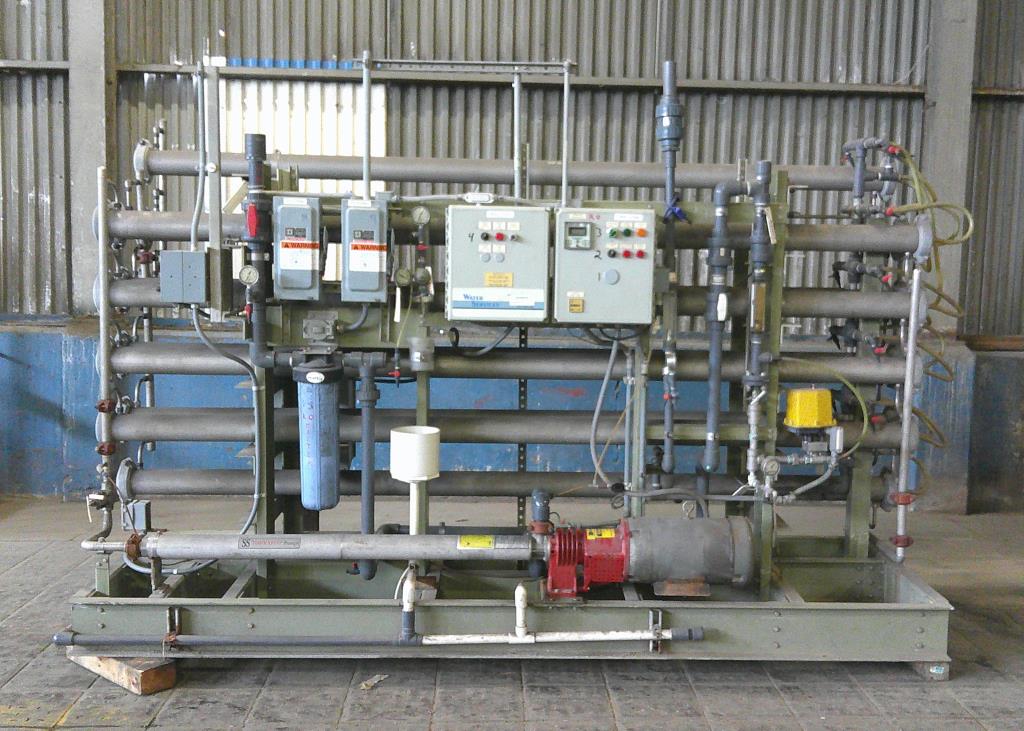 Filters Water Services Corp. reverse osmosis filter, up to 25 gpm flow rate