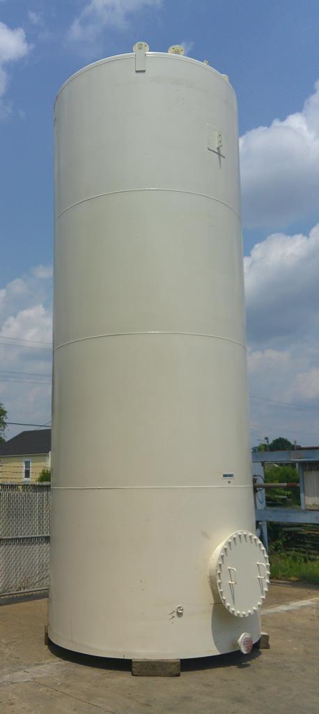 Tank 8,000 gallon vertical tank, CS, slope bottom
