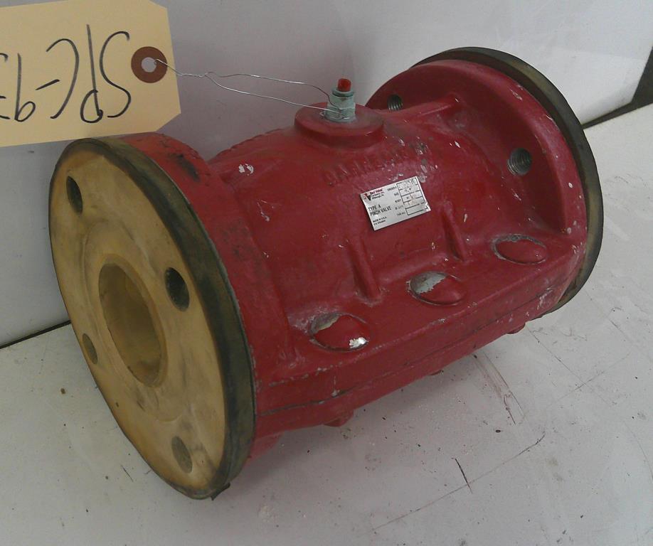Valve 2.5 Red Valve pinch valve, model Type A, pneumatic operator, rubber contact parts