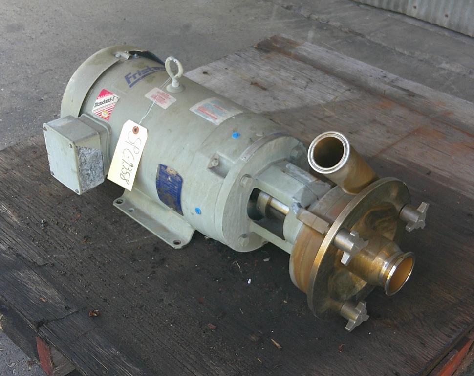 Pump Fristam centrifugal pump, 15 hp, Stainless Steel Contact Parts