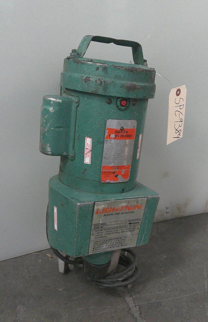 Agitator .30 hp electric Lightnin clamp-on agitator, model ND-1