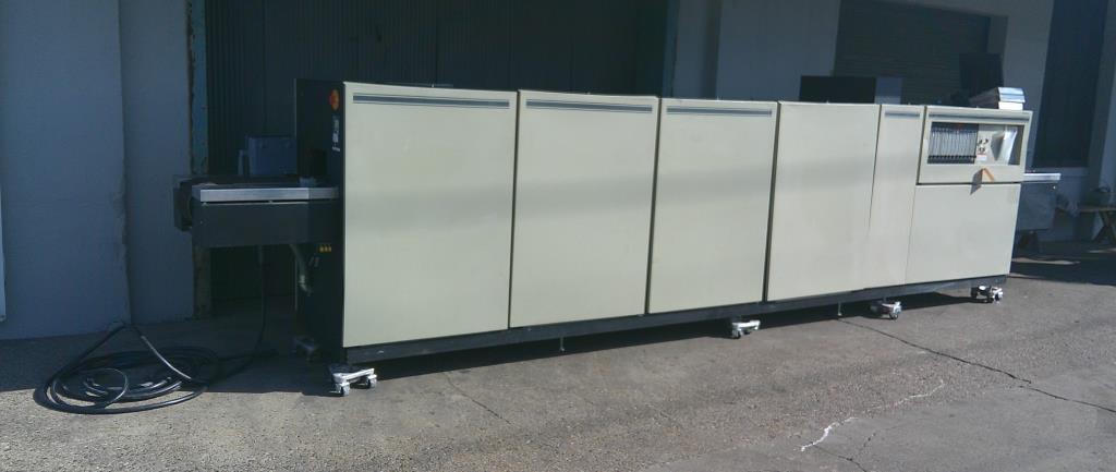 Furnace 9 wide x 259 belt BTU International model VM92-8-96N44 belt furnace, 1100 C temperature, 8 zone