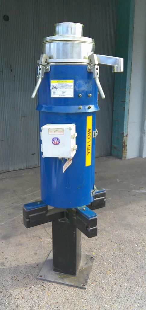 Screener and Sifter 15 Vorti-Siv circular shaker screener, 1 deck, Stainless Steel Contact Parts