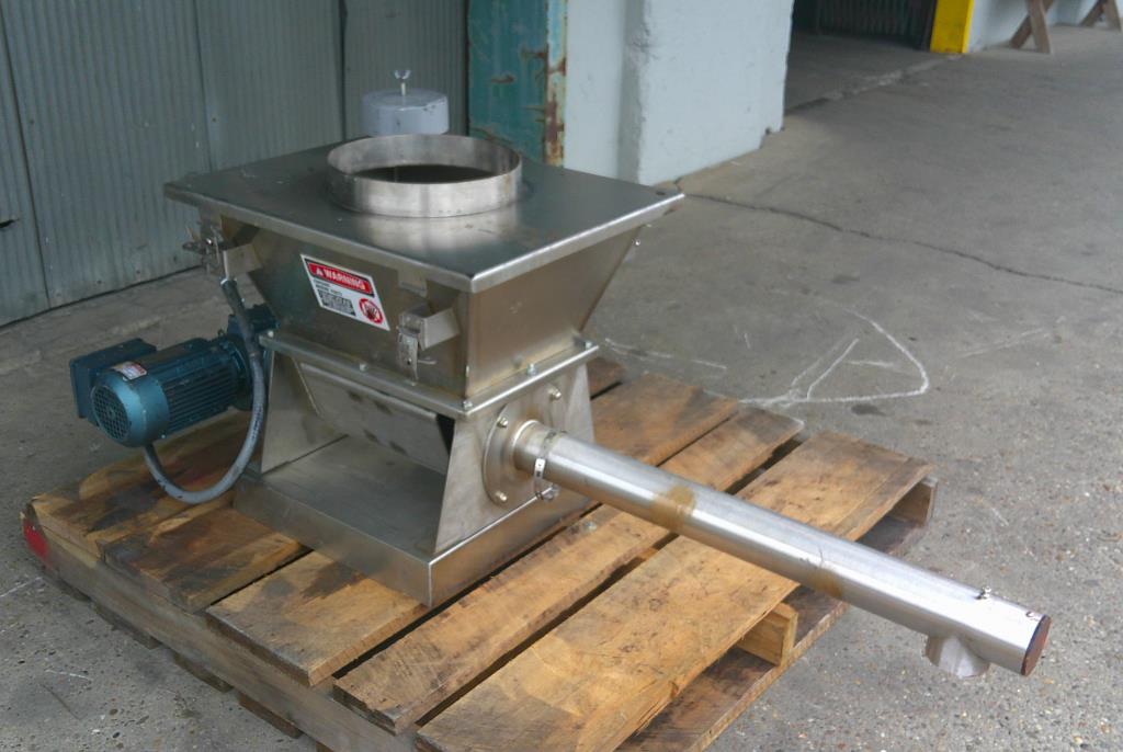 Feeder 3.25 Metalfab screw feeder Stainless Steel