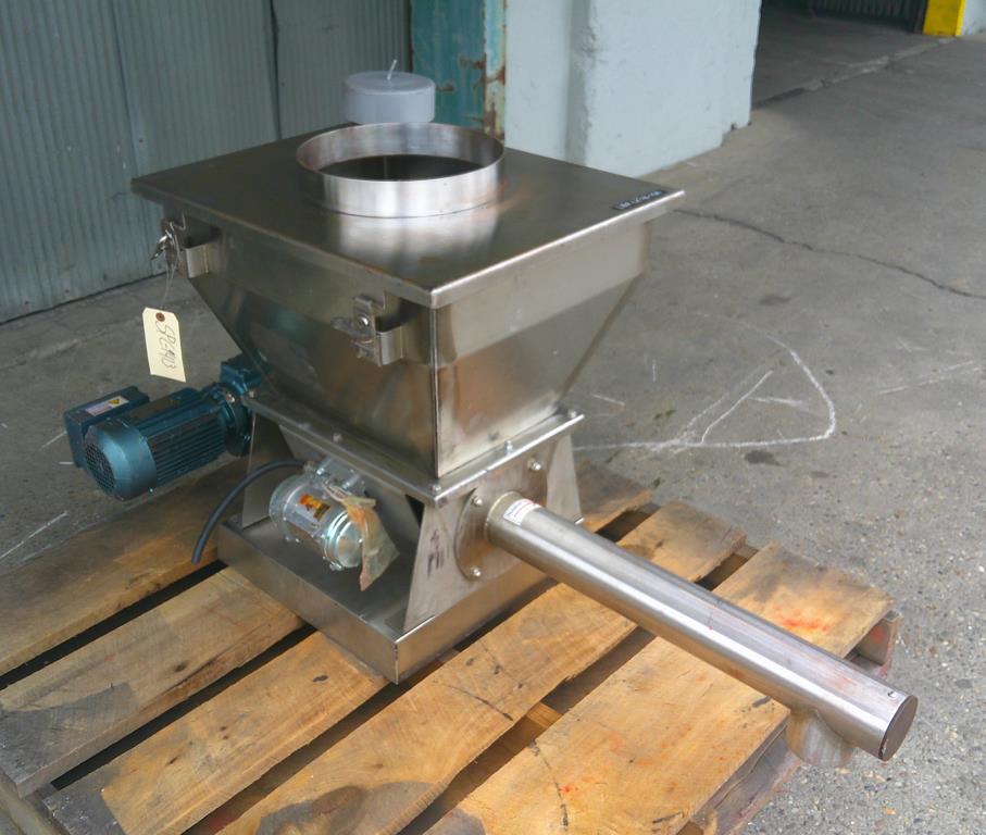Feeder 3.5 Metalfab screw feeder Stainless Steel