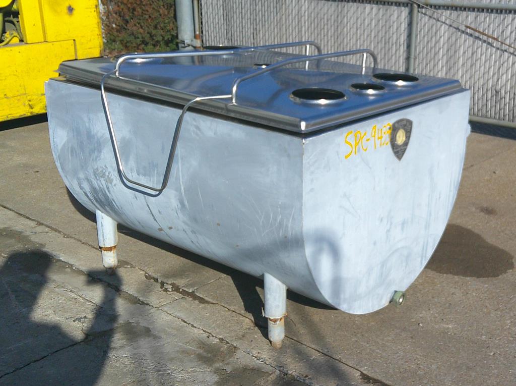 Tank 180 gallon horizontal tank, Stainless Steel
