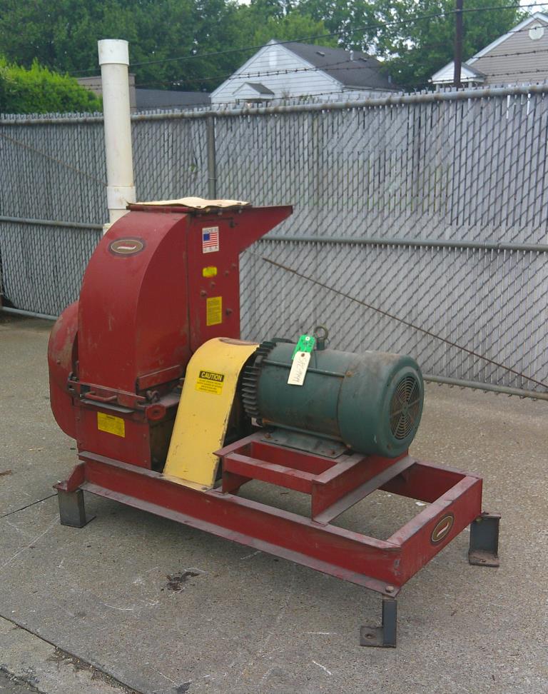 Mill 25 hp Meadows Mills hammer mill 12 by 6.5 throat size